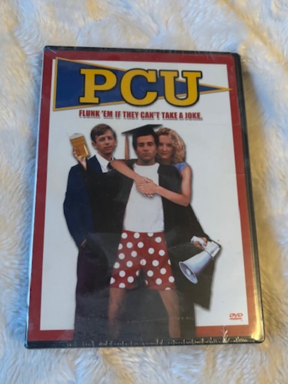 PCU DVD Jeremy Piven, David Spade, Jon Favreau 1994 Bonus Features PG13 New